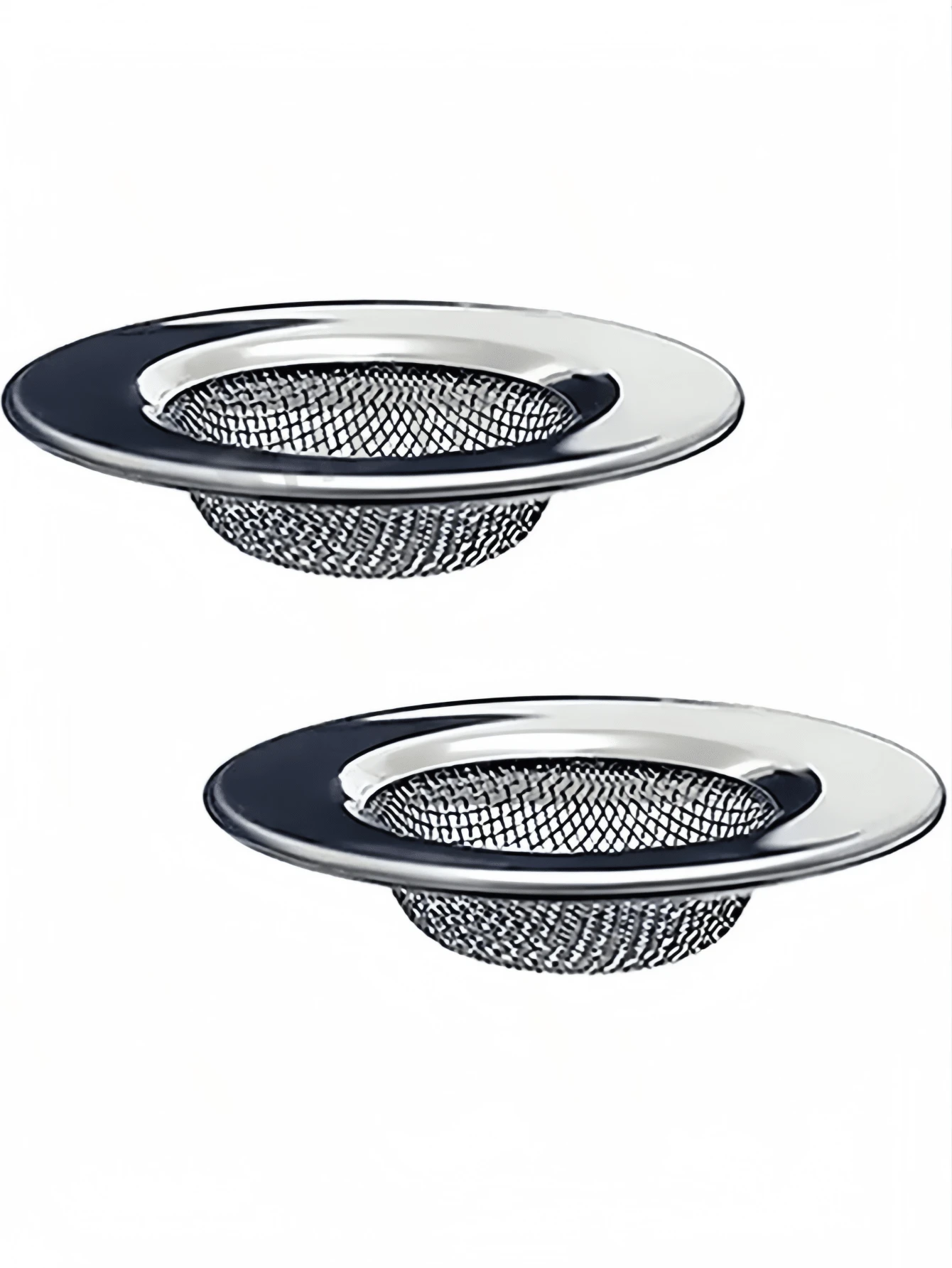 4 件/2 件/不锈钢浴缸过滤器、浴室水槽过滤器、淋浴排水毛发收集器、洗衣排水过滤器、浴室用品、父亲节、母亲节、圣诞节、感恩节、万圣节、情人节礼物 - 銀色 - 查看 1