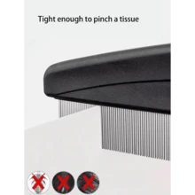 1pc Deep Cleaning Hairbrush For Scalp, Compact Teeth Dandruff Remover, Long Handle Grooming Brush