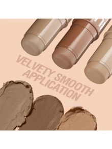 LANGMANNI 3-In-1 Contour Stick. Multi-Purpose Contour Stick. Non-Greasy Highlighting Pencil. Creamy Texture Makeup.