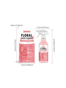 120 ml Nettoyant pour toilettes parfumé à la fleur de cerisier - Éliminateur de taches et désodorisant floral efficace, 120 ml, facile à utiliser, convient pour Noël