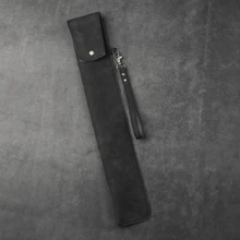 Drum Stick Bag,Portable Drumstick Bag & Case,PU Leather Drumstick Holder With Detachable Wrist Strap For All Drumsticks And Percussion Mallets,Gift For Drummer