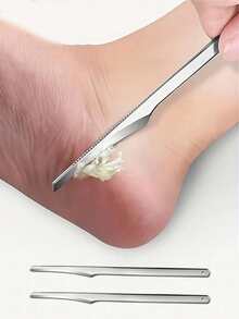 Éliminateur de callosités - Lime à pied et grattoir pour talon pour éliminer la peau morte et les callosités, outil de soins quotidiens des pieds à la maison, sac, organisateur, rangement