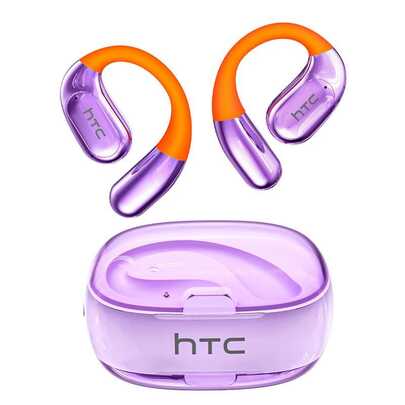 HTC HTC NE36 AI Real-Time Translation Earbuds, Featuring A Touchscreen Interface, Support For 135 Languages, High-Definition Audio Quality, Low Latency, Comfortable Fit, And Extended Battery Life-Ideal For Travel, Business, And Study Scenarios.