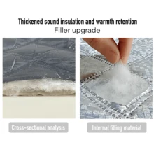 Tenda magnetica termoisolante per porta senza foratura con nastro magico, blocca odori e batteri per Natale/Ognissanti, stile zanzariera per finestra