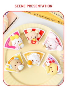 MIKKO Afternoon Tea Series 3D Shaped Fridge Magnet Surprise Box, 6 Regular + 1 Hidden Edition, Shipped Randomly, Adorable Collectible Kitchen Decoration With Magnetic Attachment Capability, Perfect For Home Decor Enthusiasts And Collectors Seeking Unique, Eye-Catching, And Functional Home Accessories - Multicolor - View 7