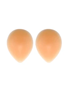 قطعتان من وسادات السيليكون القابلة لإعادة الاستخدام للمؤخرة النسائية، تستخدم لتعزيز المؤخرة جسديًا على كلا الجانبين وتشكيل الجسم، مناسبة للسيدات من مختلف أنواع الأجسام