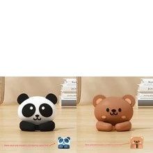 1/2/3pcs Cartoon Animal Shaped Cable Organizer, Phone Charging & Data Cable Holder, Office/Bedside Wall Cable Clips - Multicolor - View 20