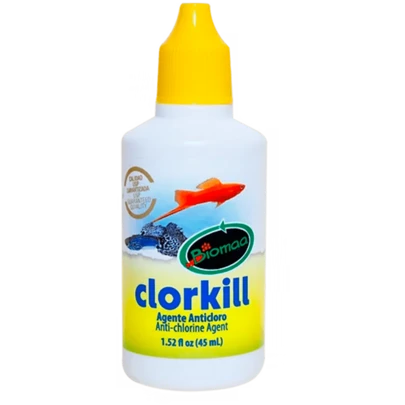 Clorkill – Acondicionador Anticloro Biomaa | Elimina Cloro y Halógenos, Acción Inmediata
