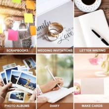 70/42pcs Alphabet Stamps For Clay, Rubber Letter Stamps For Crafting, Wooden Letter Number And Symbol Stamp Set For Scrapbooking Supplies DIY Craft Card Making - 42 件 - 查看 8