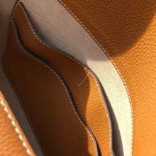 Sweden's Niche TOTEME 2025  NewFashion Light Luxury Shoulder Bag - Soft Commuter Totewith Adjustable Strap, Detachable Sash, And Cotton LiningAvailable In Deep - màu nâu - Xem 6