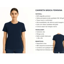 Camiseta Feminina Brooklyn Dry Fit Academia Leve Oversized Macia Premium