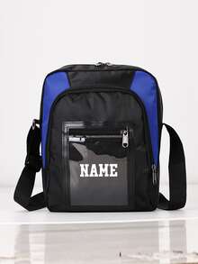 One Piece, Customized Multi-Functional Shoulder Bag, Simple Business Handbag, Large-Capacity Square-Shaped Bag Strap, Vacation School, Summer Continues, Black Nylon Business Casual Personalized Gift, Dad And Husband Backpack, Leather Bag, Homeless Person Bag, Gift Bag, Camping Hanging Bag