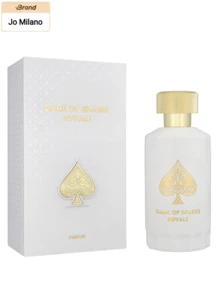 Jo Milano Game Of Spades Royale Parfum Spray 3.4 Oz – Unisex Arabian Perfume | Hazelnut, Cacao & Jasmine, Long Lasting Oriental Gourmand Woody Fragrance For Men & Women - Oriental Gourmand / Floral - 查看 1