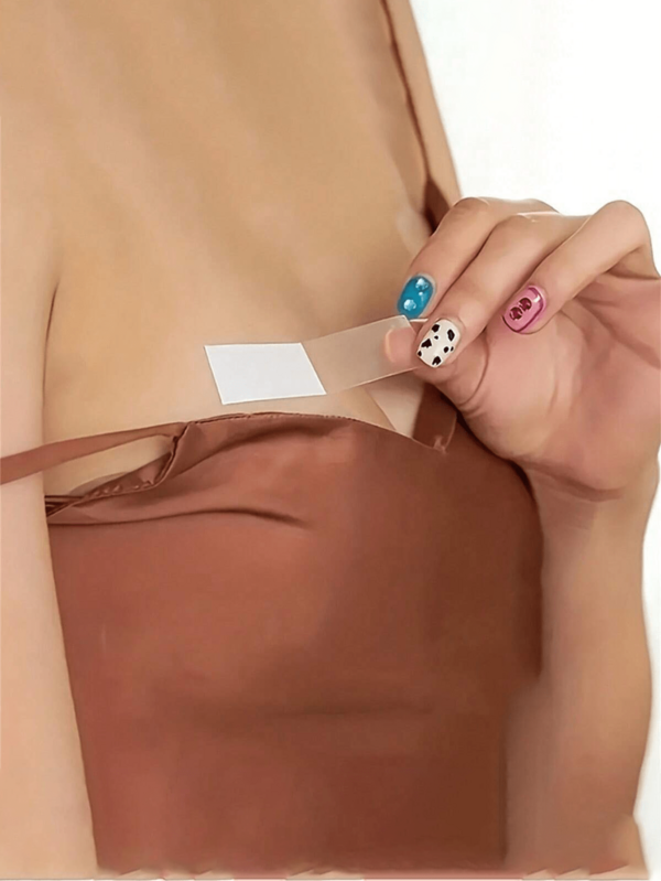 Invisible Anti-Slip Stickers, Seamless Double-Sided Adhesive Waterproof Transparent Stickers, Suitable For Shirt Collars, Women Underwear And Underwear Accessories, Travel Must Haves School Accessories Back To School Supplies