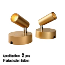 2 件/1 件智能 LED 磁吸壁灯，USB 充电，金属触控，角度可调，LED 聚光灯，3 种照明模式（白光/暖光/中性光），适用于卧室、餐厅、派对、展览、车库、宿舍、艺术装饰、阅读、展示、植物照明、床头灯、生日礼物