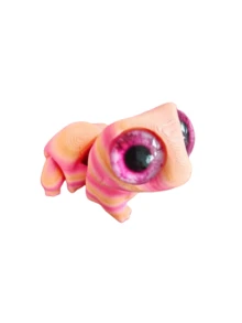 1 个迷你可爱青蛙动物模型玩具，具有逼真的眼睛和可移动的关节 - 青少年艺术家的桌面装饰 - 玩具和游戏 > 玩具公仔和玩偶套装 > 游戏动物玩偶 - 房间装饰，完美的万圣节和圣诞节礼物（眼睛颜色随机） - 彩色 - 查看 18