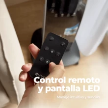 EVVO HOME EUROPE ️ Ventilador Nebulizador EVVO VN900 / Humidificador y Refrescador de Aire con Ionizador y Motor de Cobre de 90W | Ideal para Hogar, Terraza y Jardín | Depósito 3.1L | 3 Velocidades (Noche, Eco, Turbo) | Temporizador 12H | Función Antimosquitos + Difusor de Aromas | Oscilación y Mando a Distancia | Mejora Calidad de Aire | ✅Entrega 24/72h"