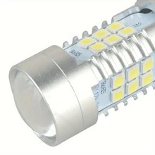 2pcs H7 3570 LED Headlight Bulb Kit, 6000K White Light, Compatible With COB Chip Technology, 12V-24V 110W Car Fog Lights - 2pcs - View 4