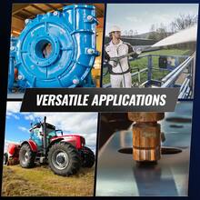 2 HP, 1725 Rpm, AC 115V/230V, 56C Chassis, Single Phase Air Compressor Motor, 5/8" Keyed Shaft, Clockwise/Counterclockwise Rotation For Agricultural Machinery And General Equipment. - 1725 RPM 2.0 HP - View 6
