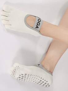 Pilates/Yoga Professional Five-Toe Socks For Women, Non-Slip Suitable For Pilates, Matrix Jumping, Fitness, Summer