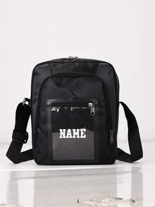 One Piece, Customized Multi-Functional Shoulder Bag, Simple Business Handbag, Large-Capacity Square-Shaped Bag Strap, Vacation School, Summer Continues, Black Nylon Business Casual Personalized Gift, Dad And Husband Backpack, Leather Bag, Homeless Person Bag, Gift Bag, Camping Hanging Bag