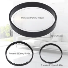 6PCS Replacement Vacuum Belt Set For Bissel-L ProHeat 2X Revolution Pet Pro Cleaner Models 1986,1964,2007,2007P - Black - View 4