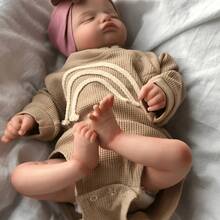 Bebê Boneca Reborn Siliconada Realista Pode dar Banho Em Promoção