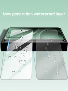 Four-Pack Phone Screen Protectors, Bubble-Free And White Film-Free, Full Coverage, Easy To Clean, Drop-Proof And Explosion-Proof, Four-Pack For A More Affordable Price. "Screen Protector/Phone Screen Protector/Tempered Glass"