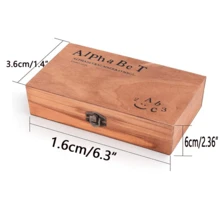 70/42pcs Alphabet Stamps For Clay, Rubber Letter Stamps For Crafting, Wooden Letter Number And Symbol Stamp Set For Scrapbooking Supplies DIY Craft Card Making - 42 件 - 查看 2