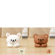 1/2/3pcs Cartoon Animal Shaped Cable Organizer, Phone Charging & Data Cable Holder, Office/Bedside Wall Cable Clips - Multicolor - View 19