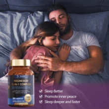 GWYNNE Totaria Health Complejo De Magnesio 700mg 12 En 1 Suplemento De Magnesio Con Glicinato Citrato Malato Óxido Taurato Aspartato,relajación, Músculo, Apoyo Al Corazón, 120 Cápsulas - Otros - Ver 3