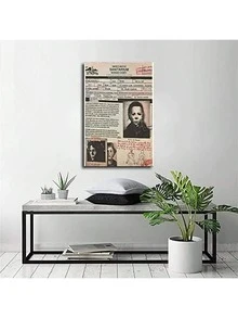 1 張帆布海報,現代藝術,1978 年萬聖節史密斯格羅夫療養院哈登菲爾德伊利諾伊州海報裝飾畫,臥室客廳廚房走廊的理想禮物,牆壁藝術,牆壁裝飾,秋季裝飾,房間裝飾,無框