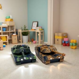 Toy, Toy Car, Armored Vehicle, Toy Tank, Boys' Game, Children's Toy Car, Children's Armored Vehicle, Birthday Gift, With Lights And Music, Inertial Power Push And Go, Children's Toy Vehicle, Tank, Christmas, Halloween, Holiday Gift, Boys' Gift