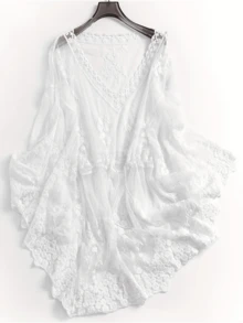 Women Robes - Màu be - Xem 8