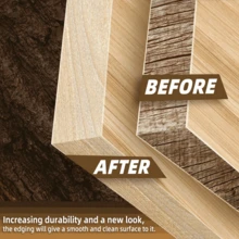 1pc 10m/393.7in Self-Adhesive PVC Furniture Edge Banding Tape, Cabinet & Desk Surface Protector