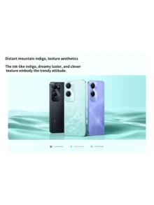 vivo Y36C 智能手机 6.56 英寸高清+显示屏 5000mAh 电池 8GB RAM 256GB ROM Android 13 50MP AI 三摄像头双 SIM 卡 4G LTE 手机快速充电面部解锁指纹传感器。 - 黑色 - 查看 7