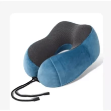 Travel Neck Pillow Super Comfort Pillow - Blue - View 3