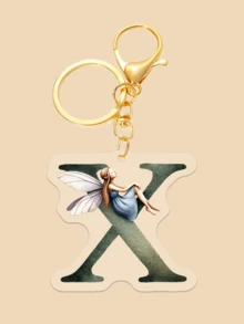 Dieser Acryl-Schlüsselanhänger mit Beschriftung, der ein Blumenfee-Muster zeigt, ist perfekt für Mädchen. Er kann als Kopfhörer-Anhänger, Tasche-Anhänger oder Auto-Schlüsselanhänger verwendet werden und ist damit ein tolles Geburtstagsgeschenk für Mitschüler, Freunde oder Kollegen.