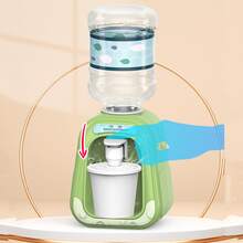 1 pieza Juguete modelo de dispensador de agua, juguete de cocina de juego de roles realista