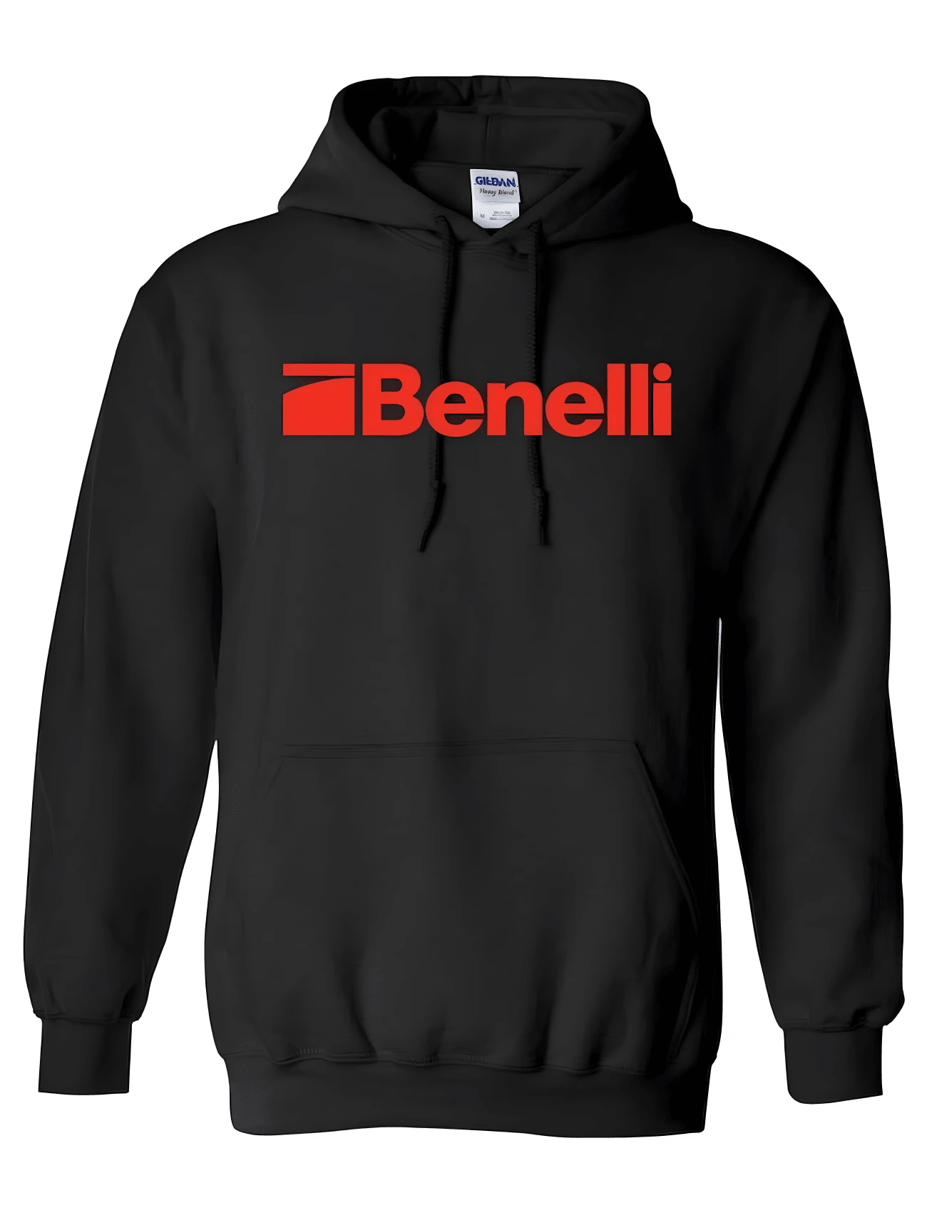 BENELLI Hoodie  - Rifle Shotgun Hunting Sports Pullover Tactical Logo - 黑色 - 查看 1