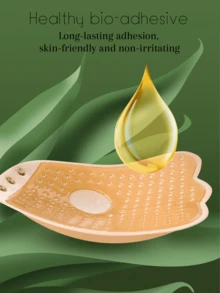 1/2pcs Women Invisible Lift Strapless Bra With Removable Pads, Suitable For Backless Dresses And Bridal Gowns - Multicolor - View 5