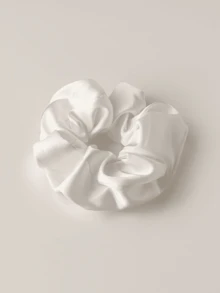 1pc/2pcs Black & White French Satin Scrunchie, Vintage Hair Tie Rubber Band Hair Accessory For Women Hair Accessories For Women, Fall, Travel, Hair Tools, Accessories Women, Hair Stuff,Curly Hair,Scrunchies,Scrunchies Hair,Curly Hair Accessories,Gifts,Travel,Gifts For Women,Hair Stuff,Stocking Stuffers