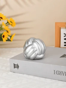 1件金色蝴蝶结装饰品，咖啡桌书籍装饰，书架装饰，优雅展示架装饰，家居装饰，边桌装饰，生日、毕业最佳礼物 - 彩色 - 查看 14