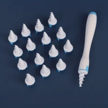 16-Head Rotating Ear Cleaner: Ear Spoon With Silicone Accessories, One-Click Rotating For Easy Cleaning, Great Ear Care Helper - 16 chiếc - Xem 3