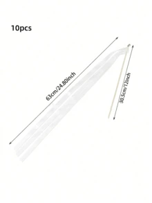 10/20 pièces Baguettes de ruban avec ruban à triple dentelle et cloche dorée, baguettes de fête. Bâtons de ruban, baguettes de fée magiques pour décorations de mariage, faveurs de fête, jeux de fête, fournitures de mariage