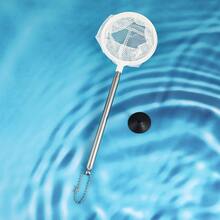 1pc Durable Stainless Steel Aquarium Fish Net With Telescopic Handle - Fine Mesh For Easy Catching And Handling - Multicolor - View 7