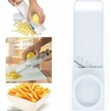 Cortador Fatiador De Batata Palito E Legumes Picador Keita - Multicolorido - Visão 2