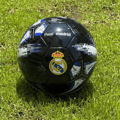 Balón De Fútbol Real Madrid Oficial Número 5 Cosido A Máquina Calidad Premium