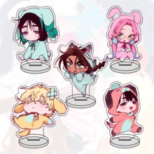 Llaveros colgantes de acrílico con personajes de anime ALIEN STAGE, incluyendo MIZI, SUA, TILL, IVAN, HYUNA, LUKA, regalos para fans y accesorios de cosplay