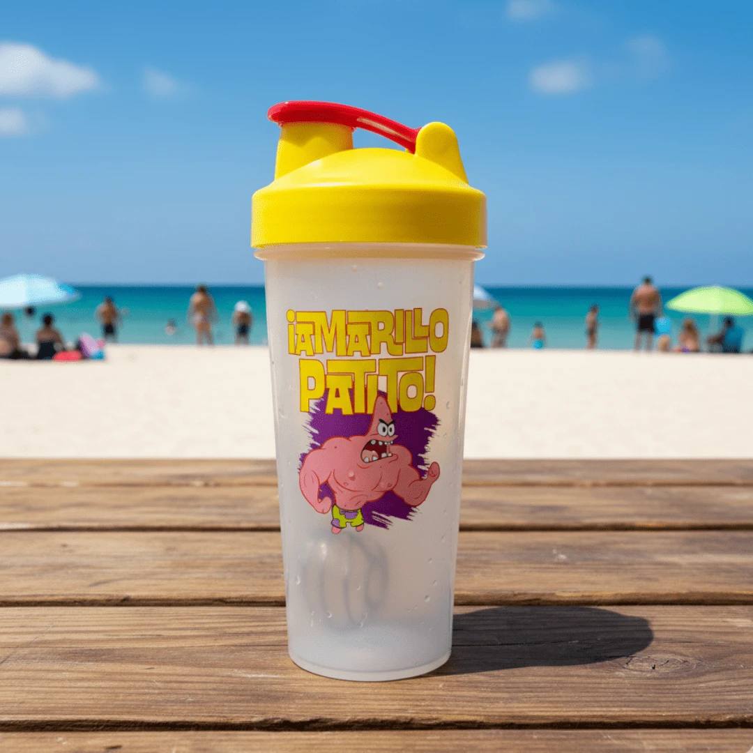 Bob Esponja MAGIC SHAKER PATRICIO ESTRELLA - AMARILLO PATITO - Rosa - Ver 1
